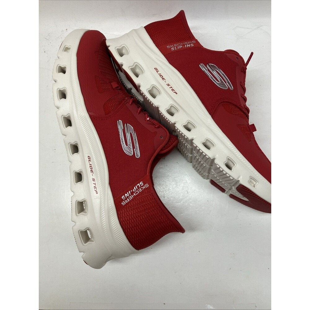 Size 9 Women's Skechers Slip-ins: Glide-Step Pro Sneakers Red
